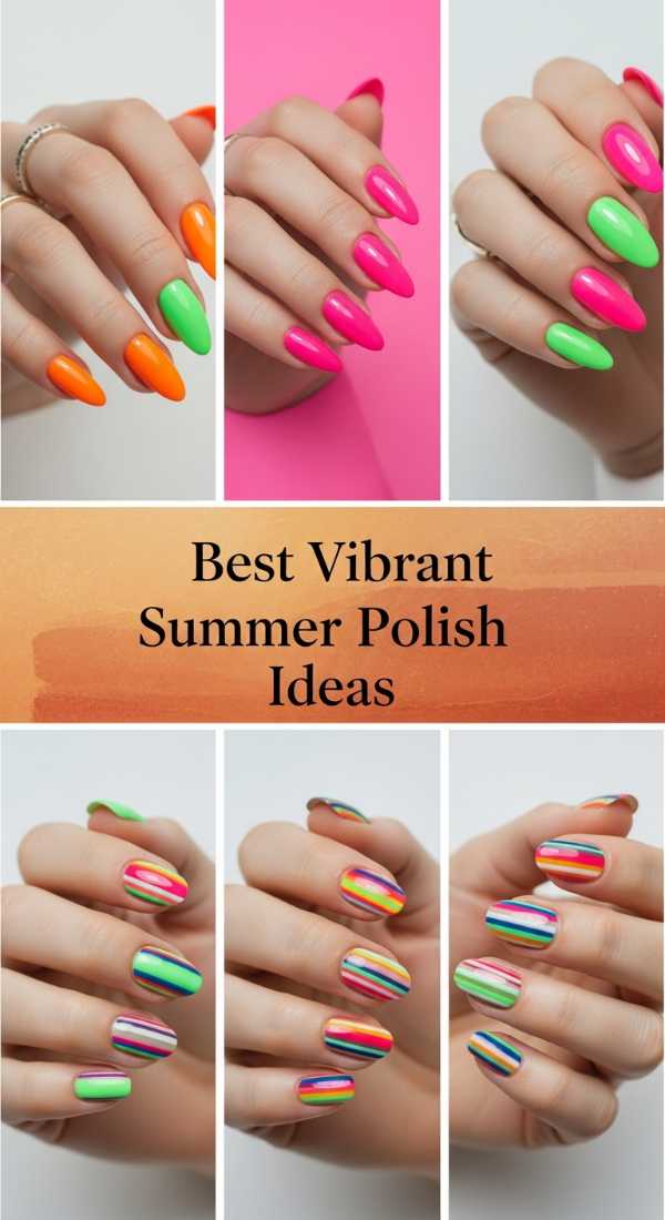Best Vibrant Summer Polish Ideas 6a006c5f6a127