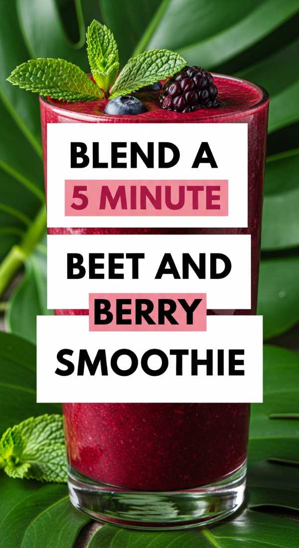 Blend A 5 Minute Beet And Berry Smoothie 6a04238d401f5