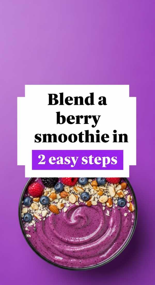 Blend A Berry Smoothie In 2 Easy Steps 69f442619a374