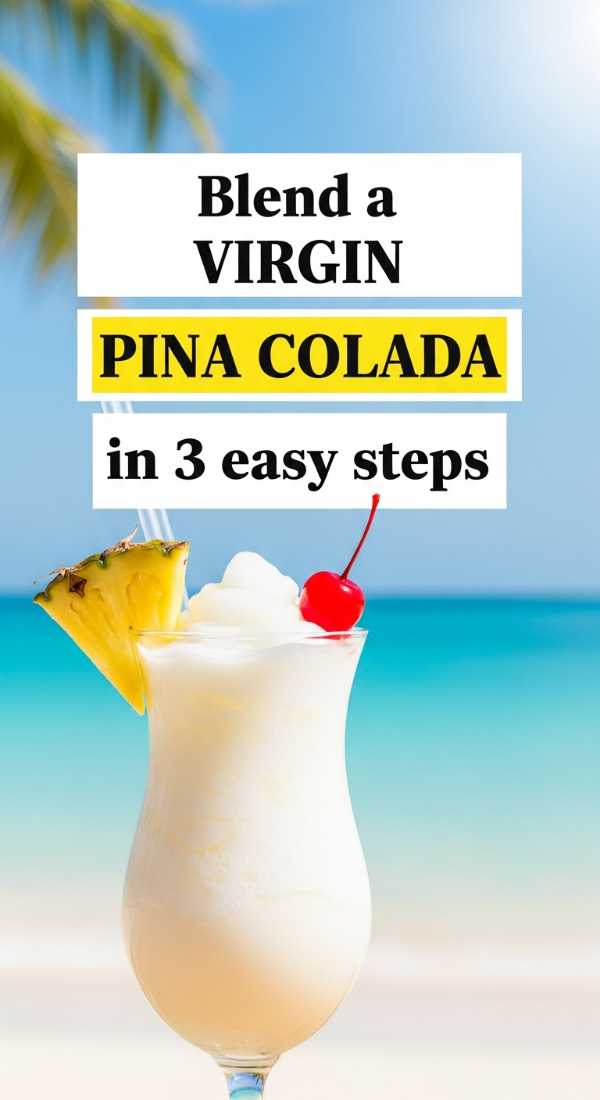 Blend A Virgin Pina Colada In 3 Easy Steps 69f4474d0de70