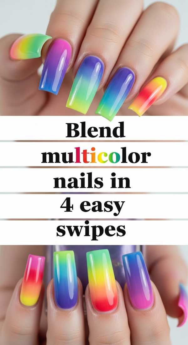 Blend Multicolor Nails In 4 Easy Swipes 6a0f0b991cd8d