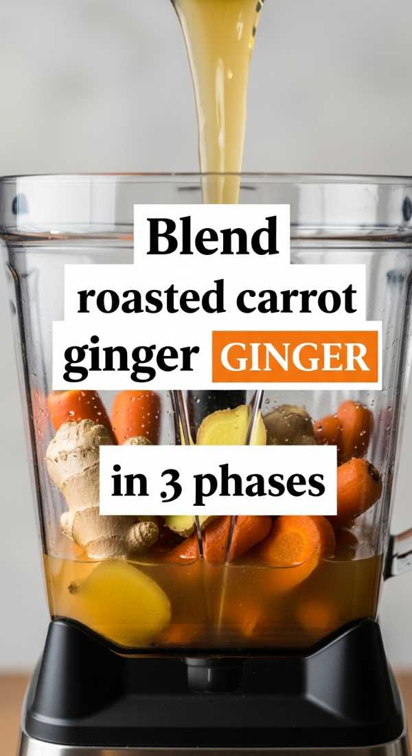 Blend Roasted Carrot Ginger Soup In 3 Phases 6a04168a2b8d0