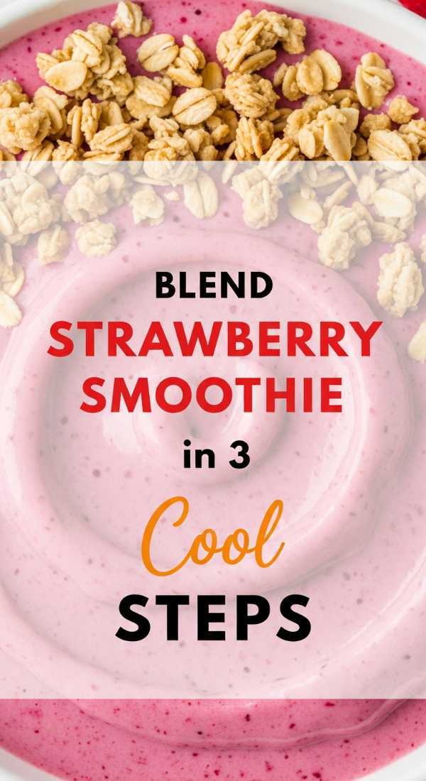 Blend Strawberry Smoothie Bowls In 3 Cool Steps 69f71b07cd9a6
