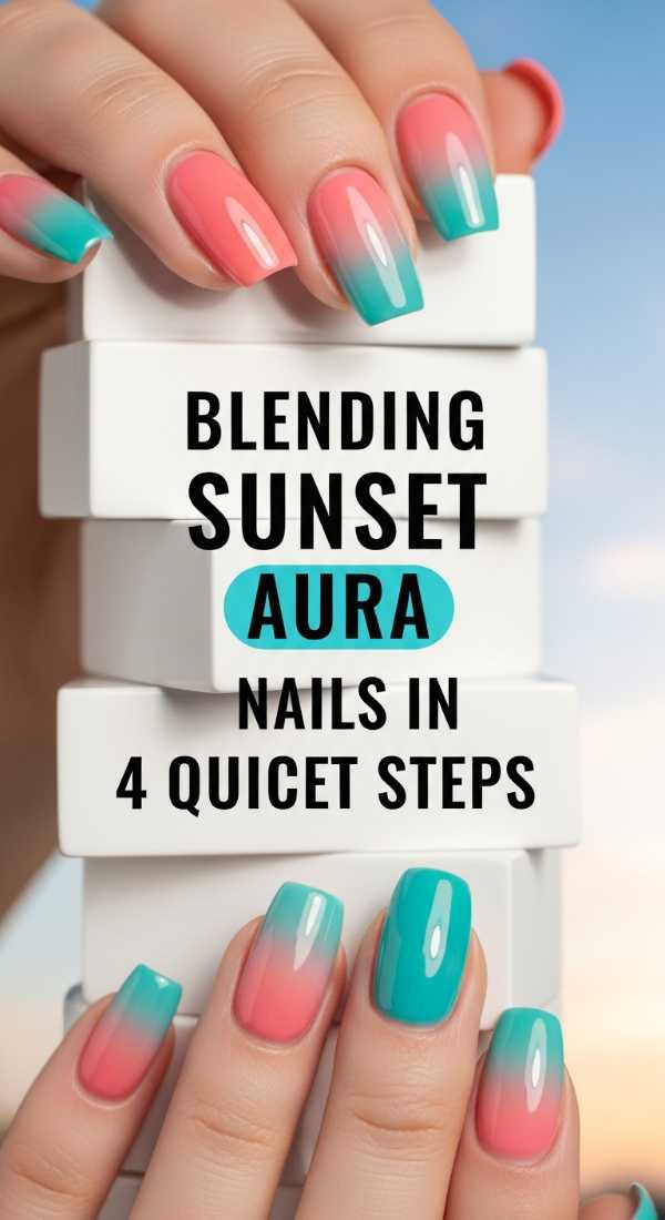 Blending Sunset Aura Nails In 4 Quick Steps 6a059c9b58a2d