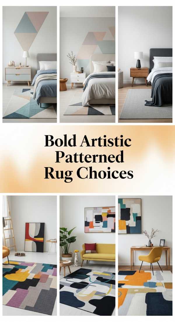 Bold Artistic Patterned Rug Choices 69f48df49ba2f