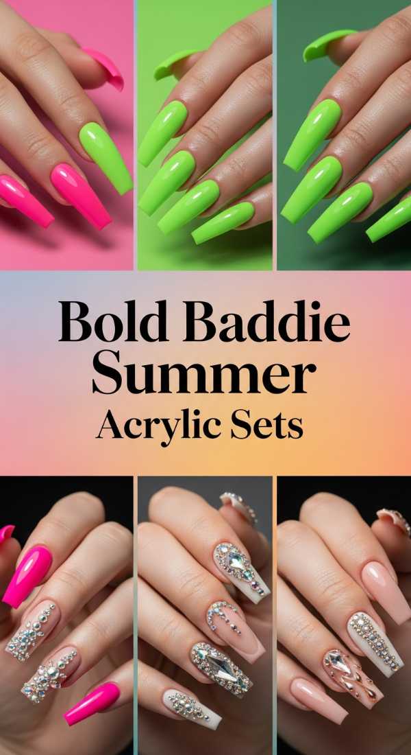 Bold Baddie Summer Acrylic Sets 6a006b7016a81