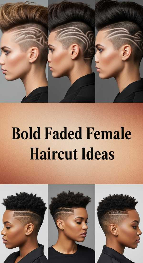 Bold Faded Female Haircut Ideas 6a142390a3eed