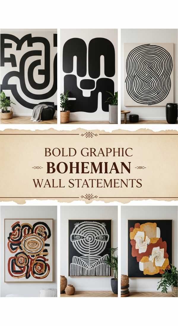 Bold Graphic Bohemian Wall Statements 6a0ea3479ed7d