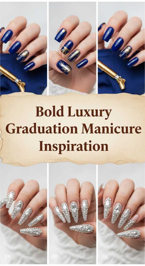 Bold Luxury Graduation Manicure Inspiration 6a1342035b735