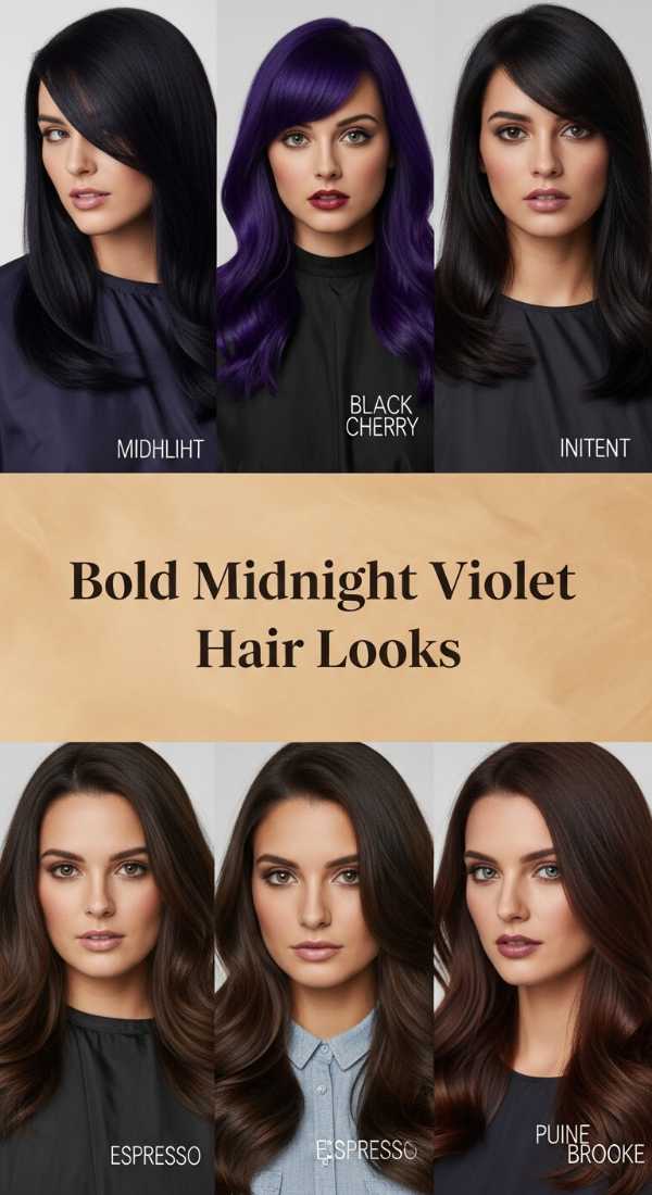Bold Midnight Violet Hair Looks 6a141dd6f1703