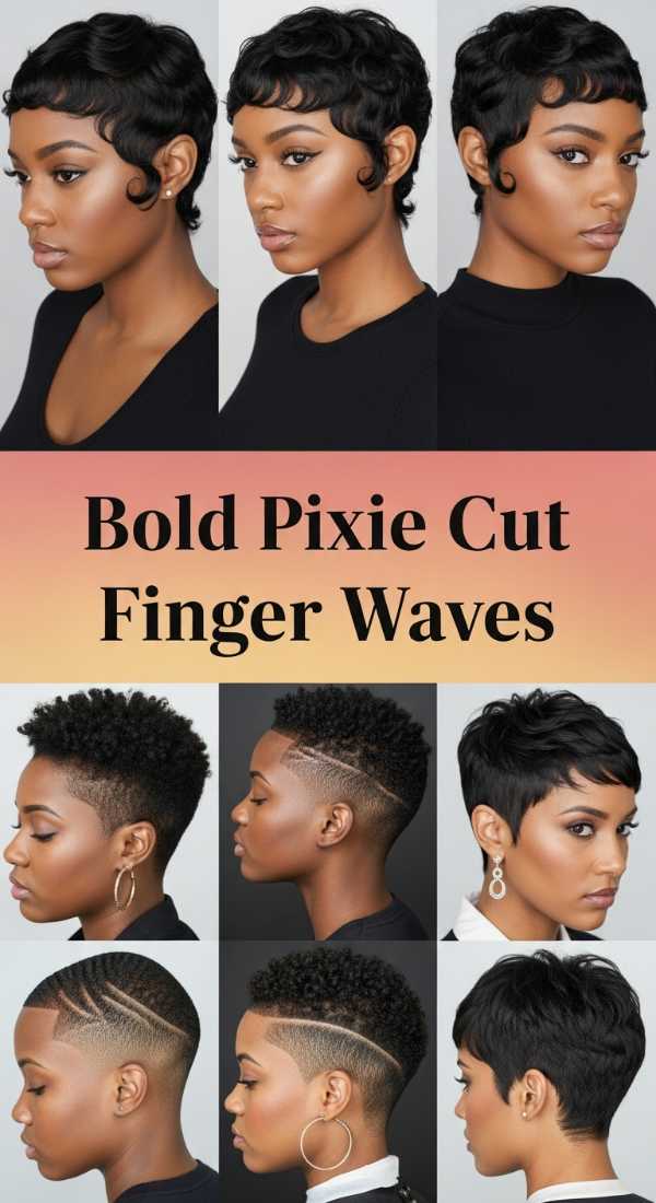 Bold Pixie Cut Finger Waves 6a142decdcba9