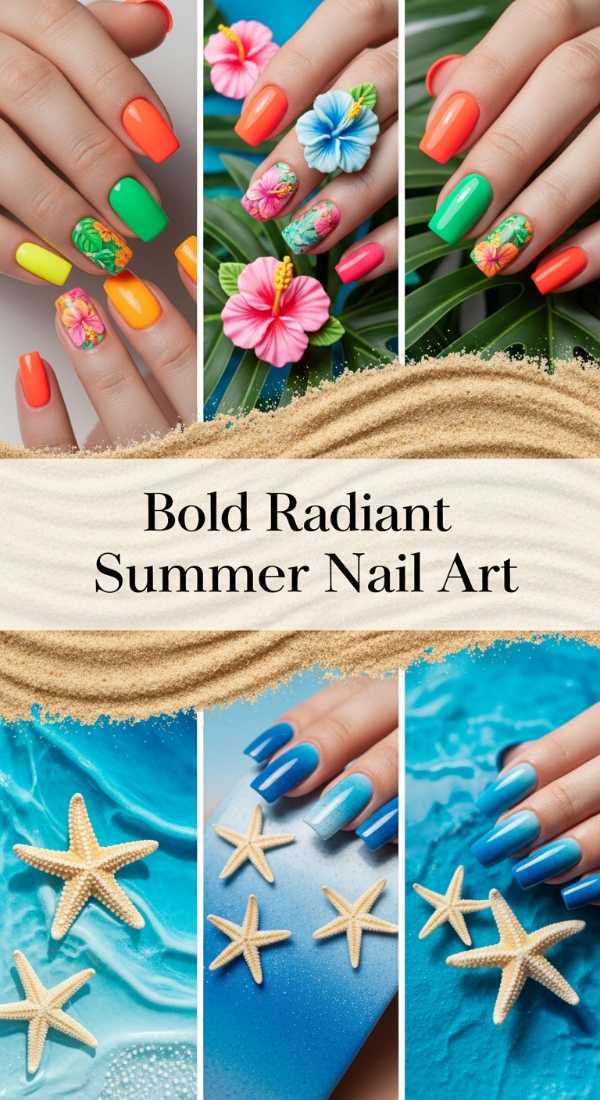 Bold Radiant Summer Nail Art 6a134e33205cc