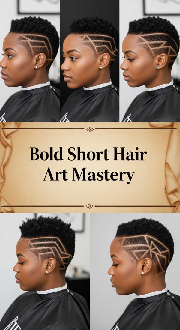 Sculpting Style: A Deep Dive into Modern Hair Artistry Bold Short Hair Art Mastery 6a1426dba5430
