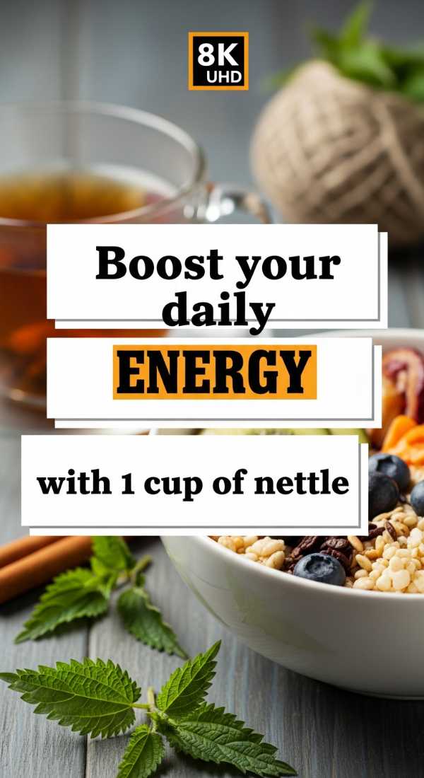 Boost Your Daily Energy With 1 Cup Of Nettle 69f47a10121e0
