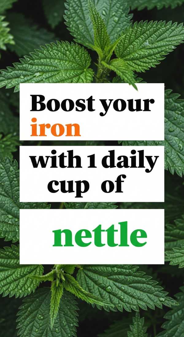 Boost Your Iron With 1 Daily Cup Of Nettle 69f47a1113e9a