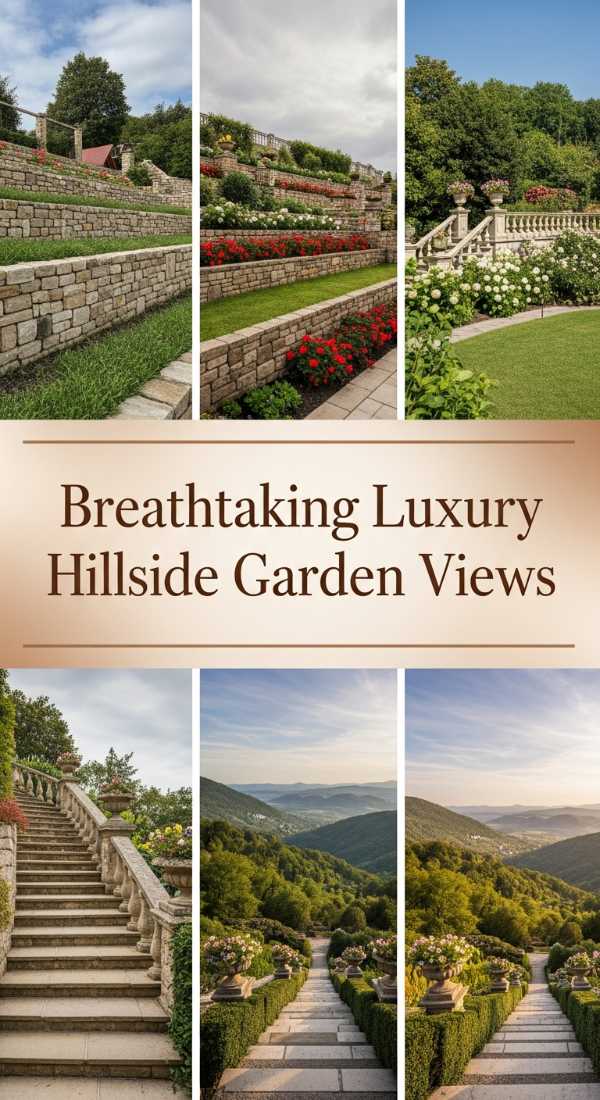 Breathtaking Luxury Hillside Garden Views 69ff473cd7564