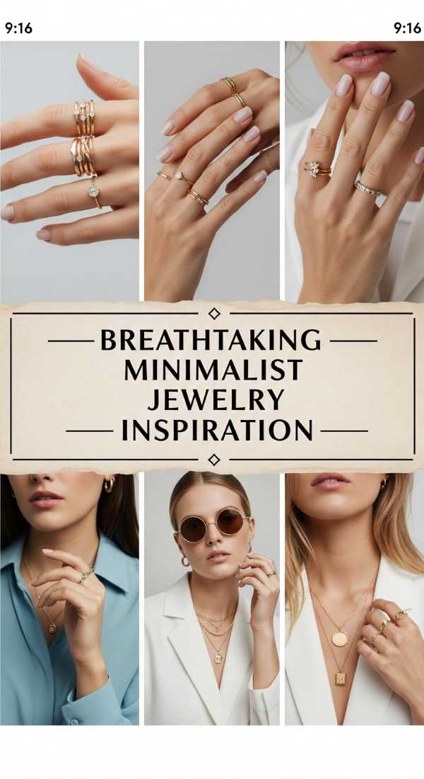 Breathtaking Minimalist Jewelry Inspiration 69fdbc34443df