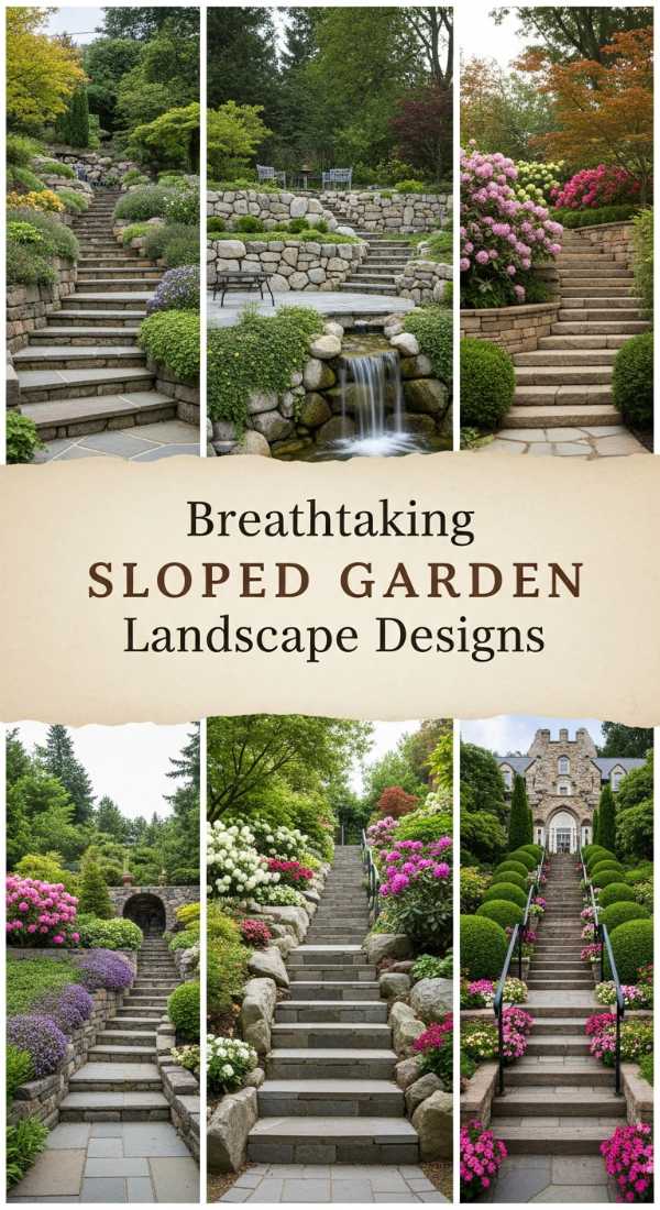 The New Standard of Living: Where Indoor Comfort Meets Outdoor Luxury Breathtaking Sloped Garden Landscape Designs 69ff475aaa7fd