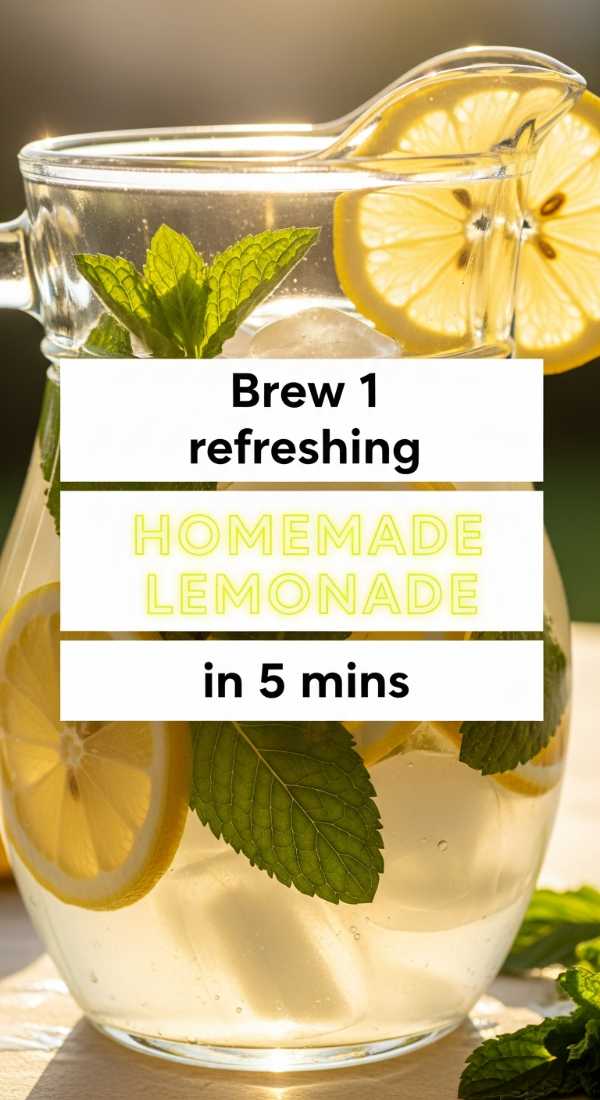 Brew 1 Refreshing Homemade Lemonade In 5 Mins 6a142963b7cc8