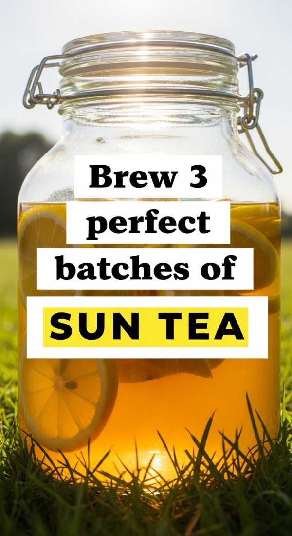 Brew 3 Perfect Batches Of Sun Tea 6a00160825b3a