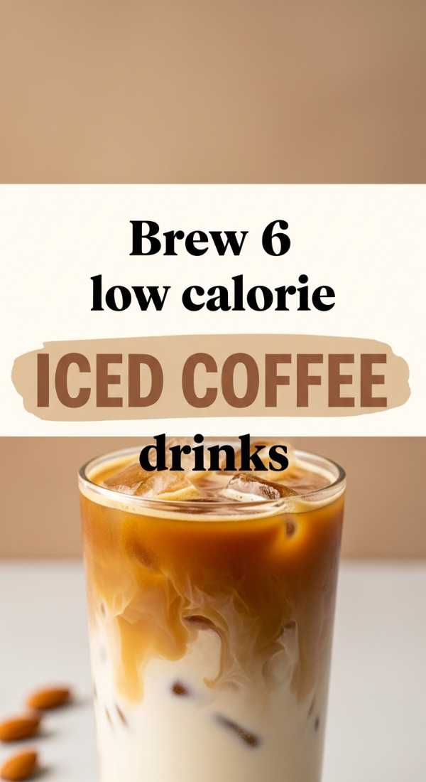 Brew 6 Low Calorie Iced Coffee Drinks 69f4474f72b74