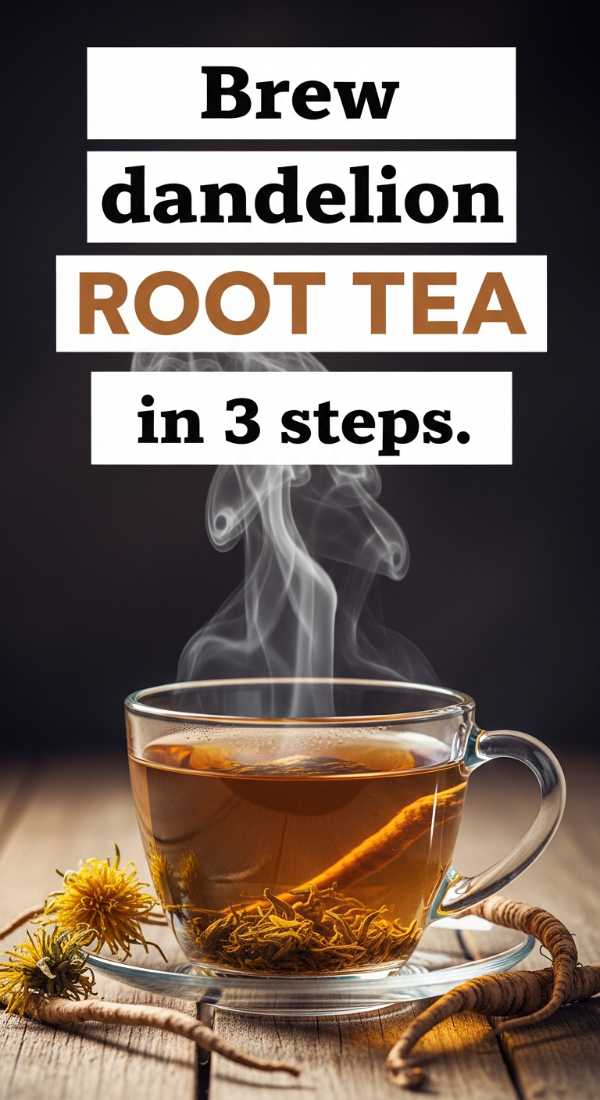 Brew Dandelion Root Tea In 3 Steps 69f47a047ccfd