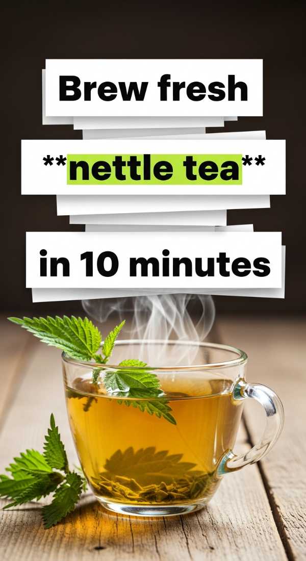 Brew Fresh Nettle Tea In 10 Minutes 69f47a0de60a5