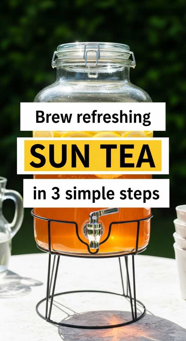 Brew Refreshing Sun Tea In 3 Simple Steps 69f47f57180a0