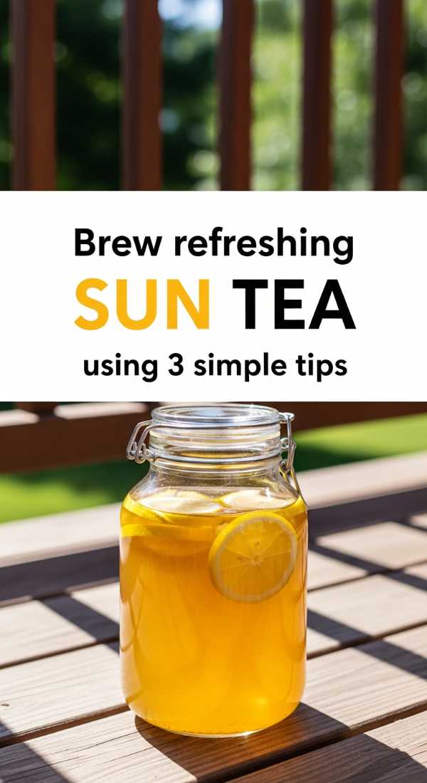 Al Fresco Feast: Your Guide to Perfect Summer Dining Brew Refreshing Sun Tea Using 3 Simple Tips 6a00160dec77f