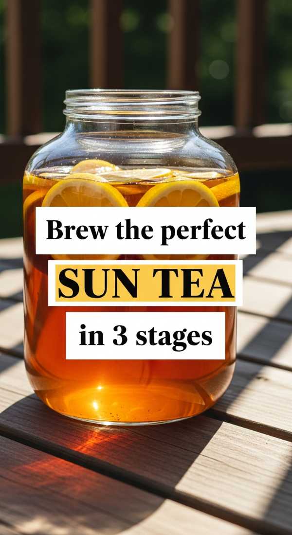 Brew The Perfect Sun Tea In 3 Stages 6a041b1078b53
