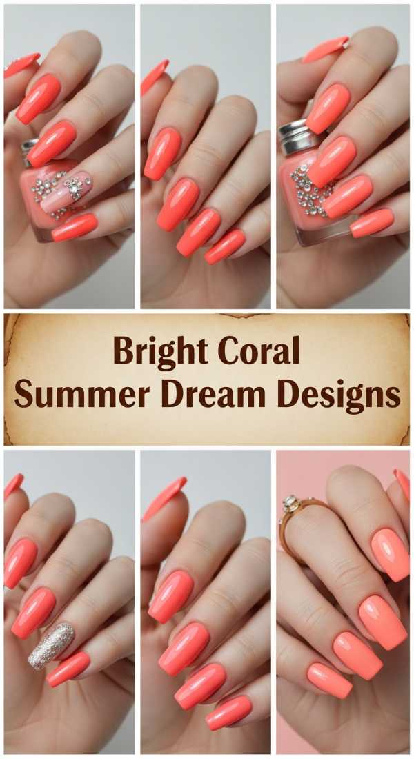 Bright Coral Summer Dream Designs 69ff6db4abee1