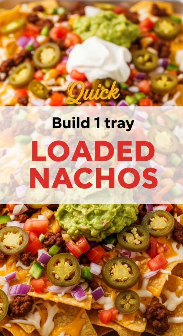 Small Bites, Big Flavor: The Ultimate Finger Food Board Ideas Build 1 Tray Of Loaded Nachos In 5 Minutes 6a14961e12cab