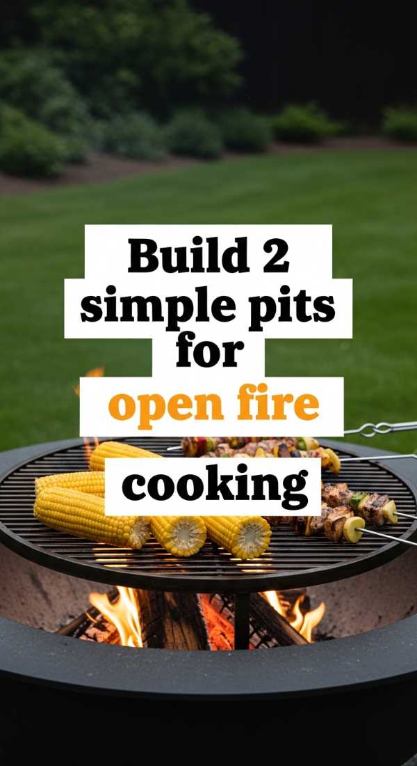 From Prep to Plate: The Power of the Ultimate Culinary Creator's Board Build 2 Simple Pits For Open Fire Cooking 6a041512d8b13