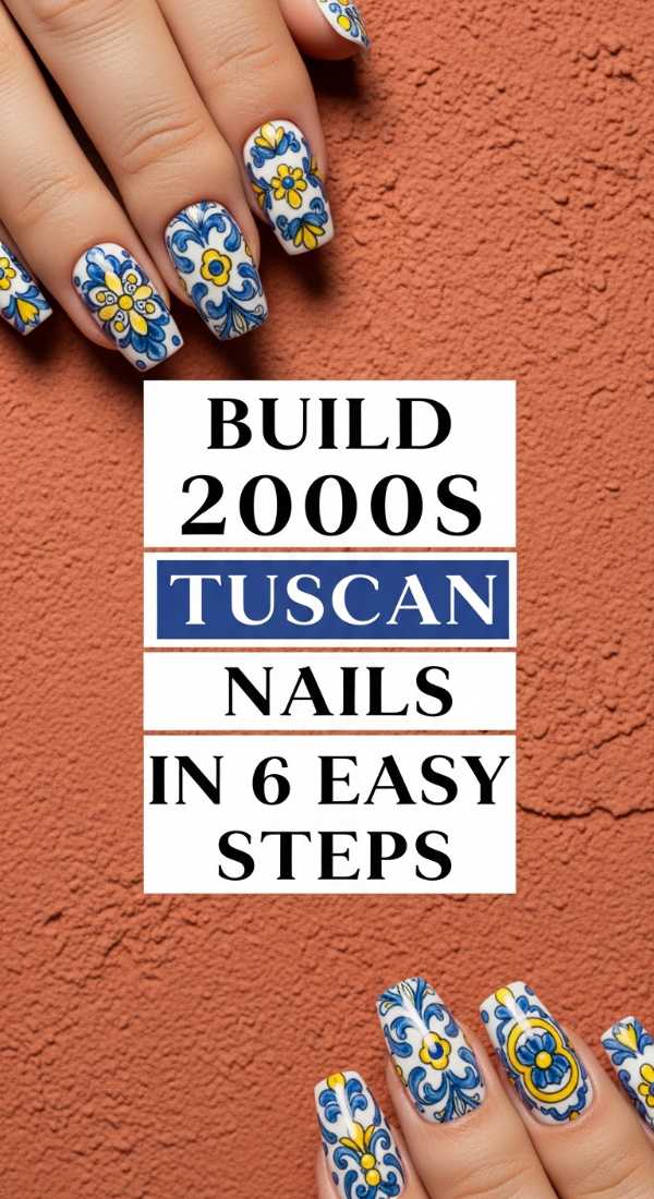 From Bio-Glaze to Neo-Chrome: 2026's Hottest Nail Designs Build 2000s Tuscan Nails In 6 Easy Steps 69ff5ab0c5316