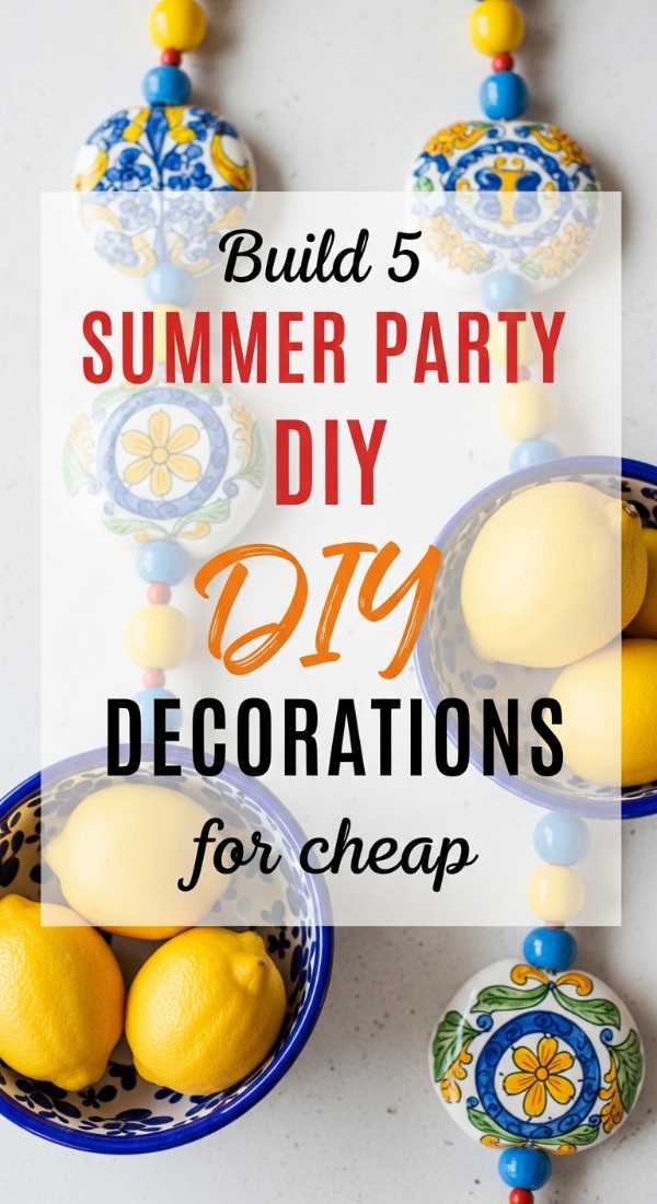 Spritz, Pasta, and Party: Hosting the Ultimate Italian Summer Celebration Build 5 Diy Summer Party Decorations For Cheap 6a157b33f0a0a