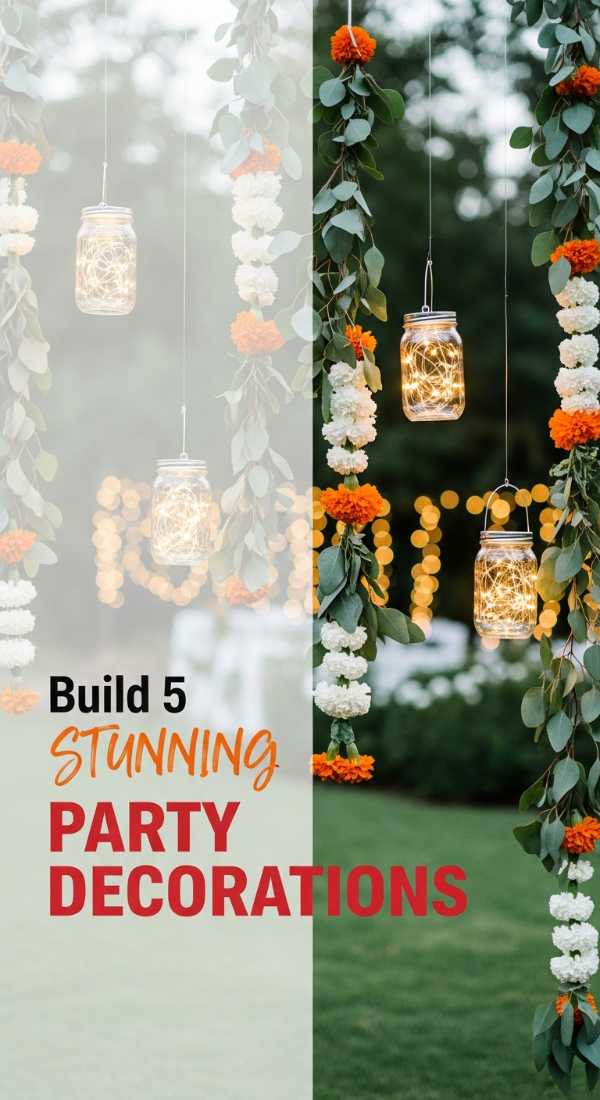 Build 5 Stunning Outdoor Party Decorations Today 69fc2678f3cee