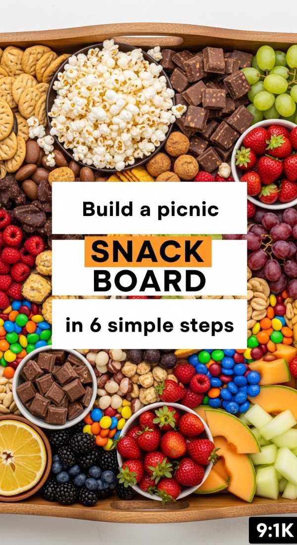 Picnic Goals: 7 Secrets to Hosting an Instagram-Worthy Outdoor Soiree Build A Picnic Snack Board In 6 Simple Steps 6a057d936dcb2