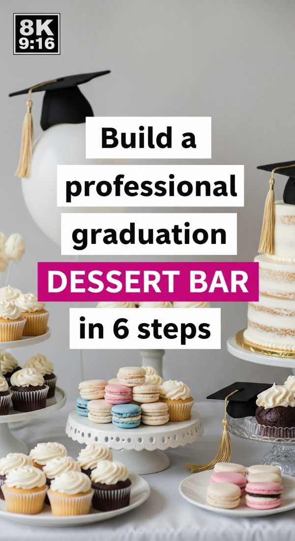 Build A Professional Graduation Dessert Bar In 6 Steps 69f8715e3f4d9
