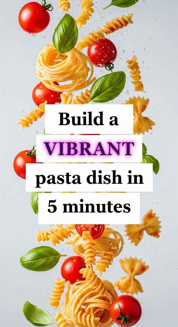 Build A Vibrant Pasta Dish In 5 Minutes 6a1097c364760