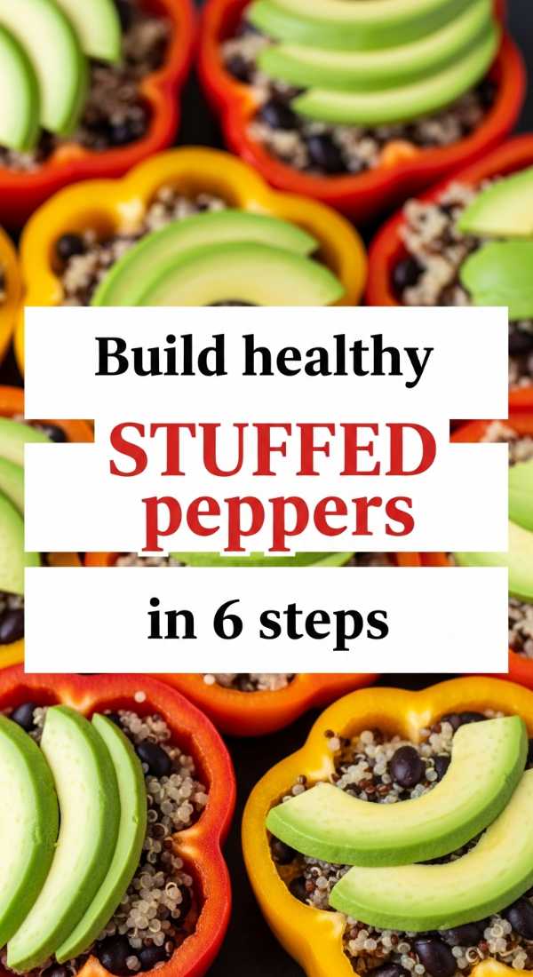 Build Healthy Stuffed Peppers In 6 Steps 69f4426271017