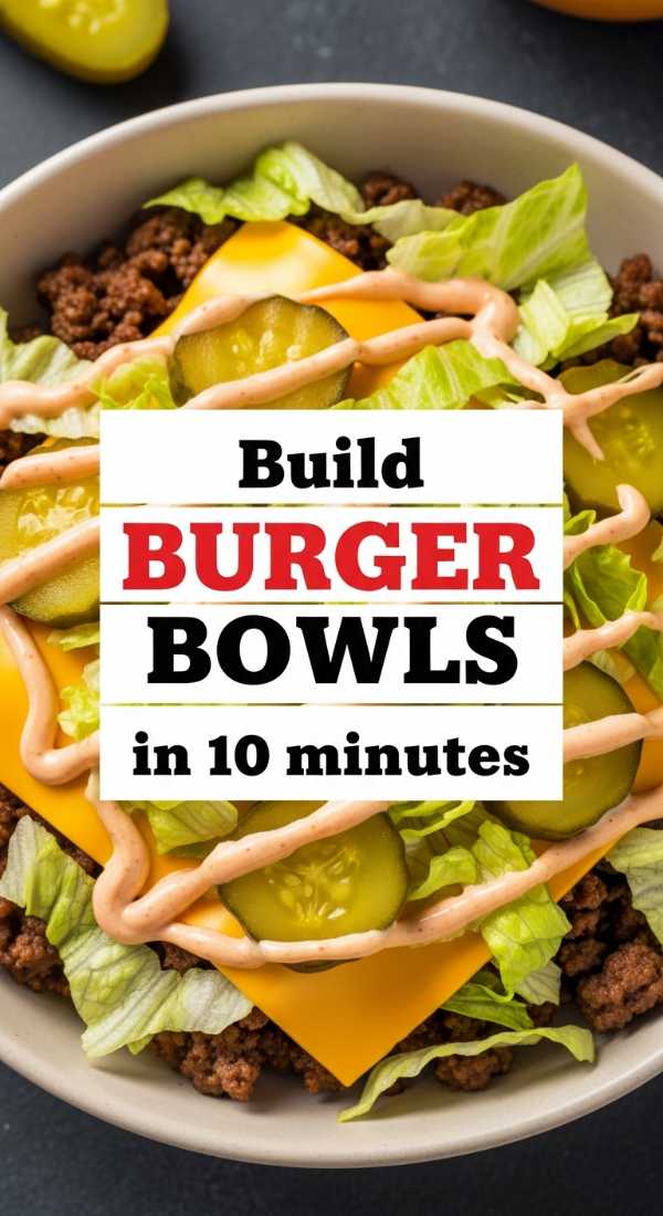 Build Low Carb Burger Bowls In 10 Minutes 69f442600352d