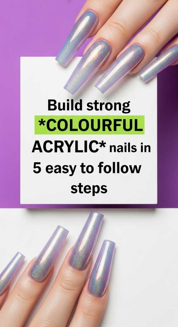 Build Strong Colourful Acrylic Nails In 5 Easy To Follow Steps 6a0f0bb563224