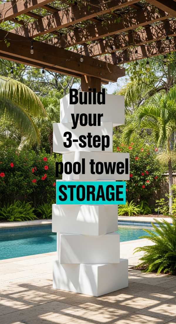 Build Your 3 Step Pool Towel Storage 69fdc28da4b4a