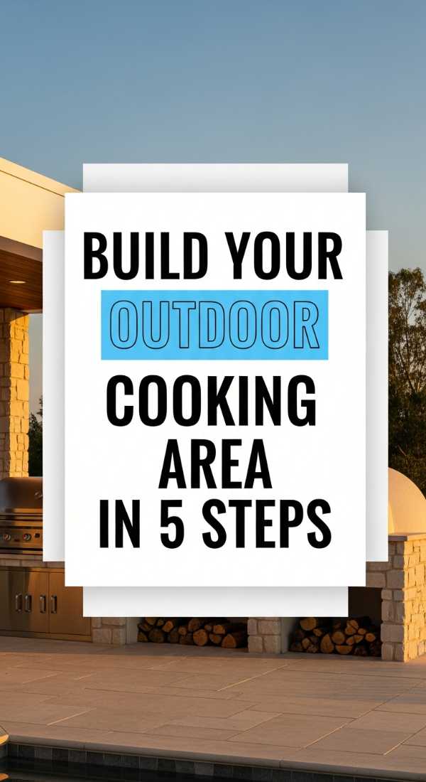 Ultimate Comfort: The Only Cooking Guide You’ll Ever Need Build Your Outdoor Cooking Area In 5 Steps 69f6fdff02214