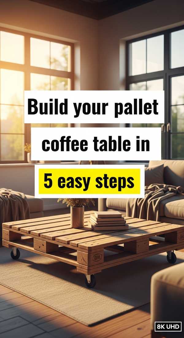 Build Your Pallet Coffee Table In 5 Easy Steps 6a0326ed6aeac