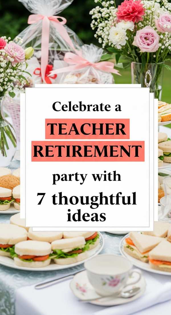 Host the Best Bash Ever: The Complete Summer Party Playbook Celebrate A Teacher Retirement Party With 7 Thoughtful Ideas 6a0de760a08c4