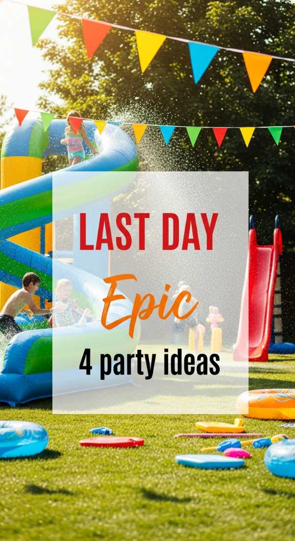 Celebrate The Last Day Of School With 4 Party Ideas 6a0d9edc6d250