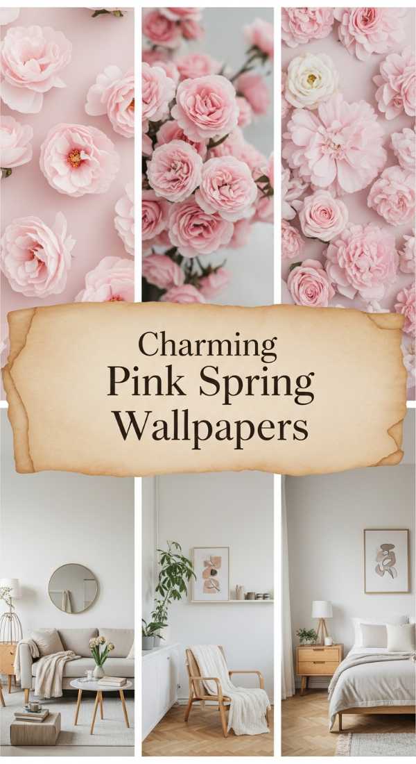 The Five-Star Garden: Merging Interior Comfort with Outdoor Design Charming Pink Spring Wallpapers 69fb0767b4868