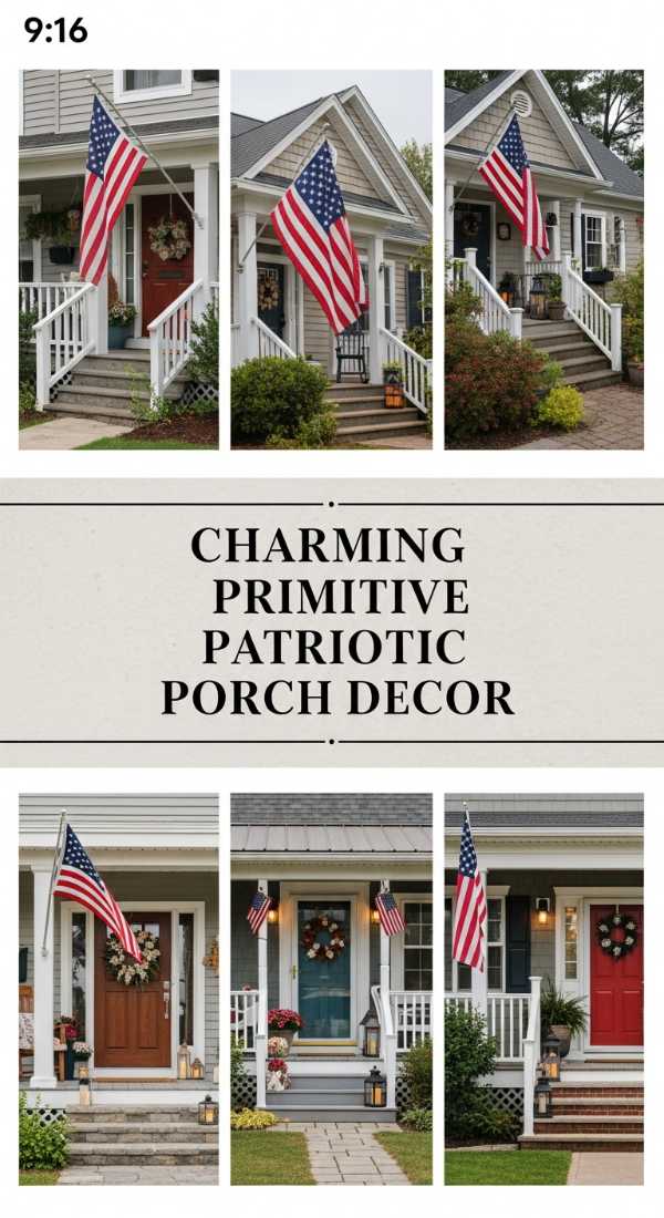 Charming Primitive Patriotic Porch Decor 6a04bc65ab2cc