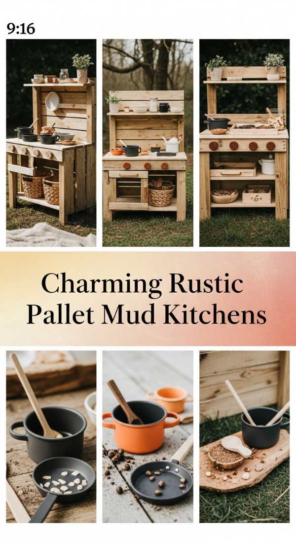 Charming Rustic Pallet Mud Kitchens 69fb075b57879